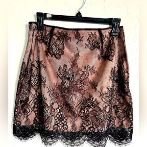⚡️SALE⚡️Victoria’s Secret Black Lace Skirt